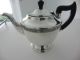 Englische Silber Teekanne Sheffield Versilbert Epns Silberkanne Tee Kanne 1ltr Objekte ab 1945 Bild 8