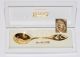 Robbe & Berking Jahreslöffel 1997 Emaille 925er Sterling Silber Vergoldet Objekte nach 1945 Bild 1
