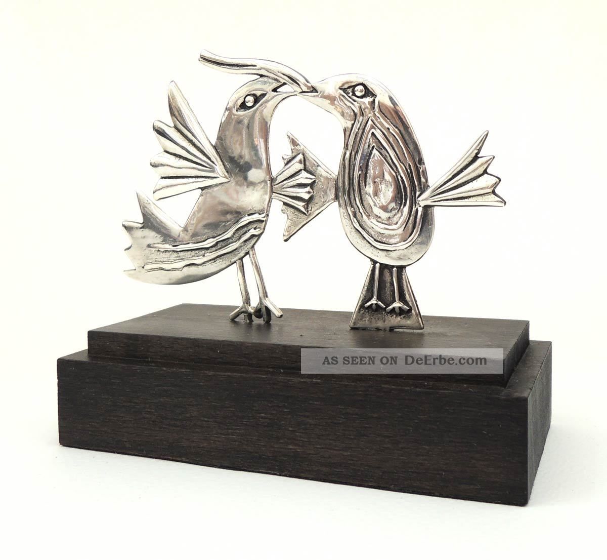 Corneille 1922 - 2010 Sterling Silber 925 Skulptur Signiert & Nummeriert Objekte nach 1945 Bild