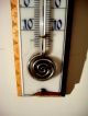 2 Alte,  Antike Thermometer.  Das Alter Dürfte Ca.  Um 1820 /1850 Sein D.  A.  1900 Wettergeräte Bild 4