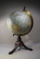 Schwerer Antiker Globus Frankreich Um 1910 Wissenschaftliche Instrumente Bild 3