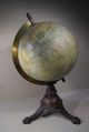 Schwerer Antiker Globus Frankreich Um 1910 Wissenschaftliche Instrumente Bild 4