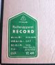 Rechenapparat Record Rechenschieber 1967 Antike Bürotechnik Bild 3