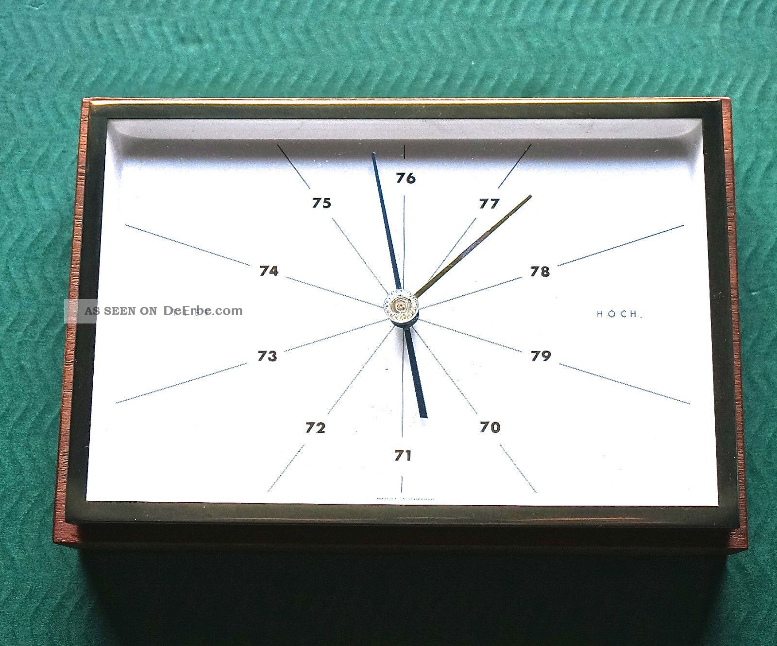 Altes Barometer Von Moco Kompensiert Wettergeräte Bild