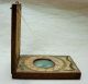Kompass Und Sonnenuhr Aus Holz,  Sehr Alt,  RaritÄt Wissenschaftliche Instrumente Bild 2