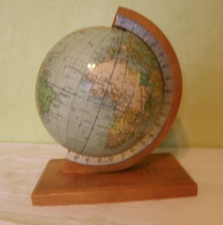Globus Alt Holz - Fuss Bild