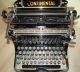 Alte Schreibmaschine,  Antik,  Fertig Aufbereitet,  Tolles Deko,  103 Jahre Alt Antike Bürotechnik Bild 1