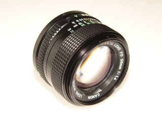 Altes Objektiv 1,  4/50mm Canon Fd Bild