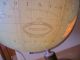Großer Columbus Erdglobus Glasglobus Globus Holzfuss 30er - 40er Jahre Leuchtet Wissenschaftliche Instrumente Bild 3