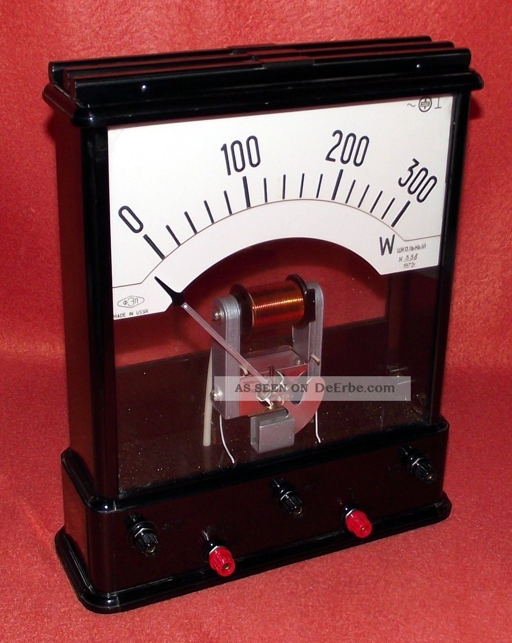 Demonstrationswattmeter Messgerät Lehrmittel Physik Unterricht Schule Phywe Ddr Wissenschaftliche Instrumente Bild
