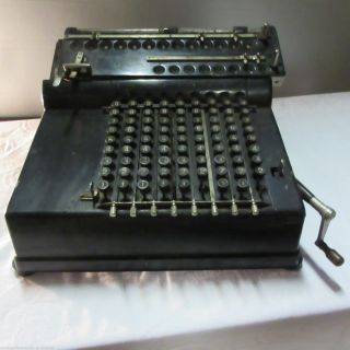 Antike Rechenmaschine Um 1930 Bild