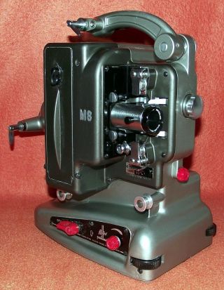 Bolex Paillard M8 8mm Filmprojektor Stummfilmprojektor Inklusive Koffer & Kabel Bild