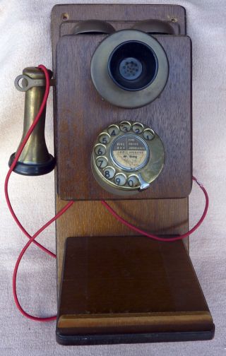 Antikes Altes Telefon – Funktionsfähig Bild