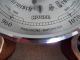 Thero/hygro/barometer Huger Handarbeit Voll Kupfer,  Gewicht:3236gr.  /44 X 17,  5 Cm Wettergeräte Bild 9