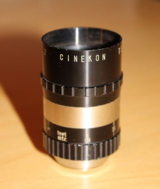Cinekon Tele - Objektiv 38 Mm F:1.  4 (no.  9642) Japan Schmalfilmkamera ? Rarität Bild
