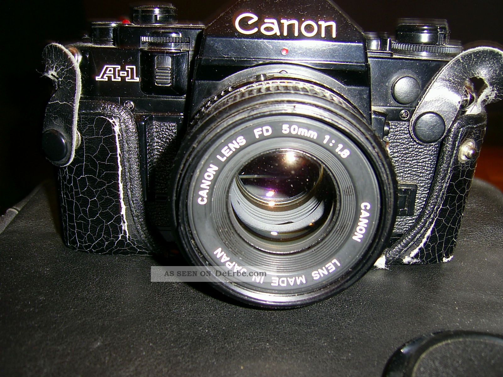 Canon A - 1,  1,  8/50mm Objektiv - Spiegelreflexkamera 35mm Kb Und Zubehör Photographica Bild