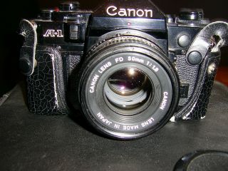 Canon A - 1,  1,  8/50mm Objektiv - Spiegelreflexkamera 35mm Kb Und Zubehör Bild