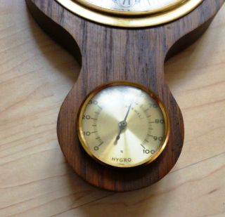 Wetterstation,  Thermometer,  Barometer,  Hygrometer,  Aus Holz Bild