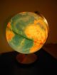 Columbus Globus Duplex Alt Mit Beleuchtung Auf Holzfuß Wissenschaftliche Instrumente Bild 1