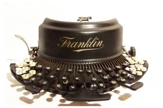 Schreibmaschine Typewriter Máquina De Escribir Macchina Da Scrivere Franklin 7 Bild