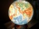 Schöner Alter Columbus Globus Beleuchtet 42 Cm Erdglobus Wissenschaftliche Instrumente Bild 3