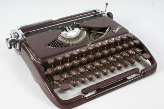 Groma Kolibri Mechanische Schreibmaschine Reiseschreibmaschine Bild