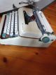 Olympia Schreibmaschine Im Praktischen Tragekoffer Voll Funktionsfähig Top Antike Bürotechnik Bild 5