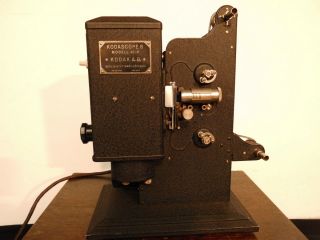 Kodascope 8 Model 40 - R 30er Jahre Funktionstüchtig Mit - Box U.  Gebranwg Bild