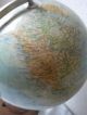 Großer Alter Globus Columbus Erdkugel Aus Glas Mit Holzfuß,  33cm,  Beleuchtet (2) Wissenschaftliche Instrumente Bild 6