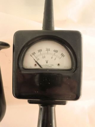 Historisches Voltmeter 100 - 500 V Bild