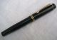 Alter Montblanc Füllhalter Nr.  234 1/2 Mit Originalfeder,  Wohl Um 1950 - Intakt. Antike Bürotechnik Bild 3