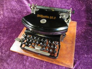 Schreibmaschine Typewriter - Wellington No.  2 - 1892 - Macchina Da Scrivere Bild