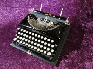 Schreibmaschine Typewriter - Torpedo No.  12 - Portable - 1924 - Machine à ècrire Bild