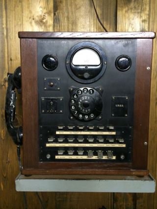 Prüfschrank Messgerät Telefon 1930er Jahre Deutsche Post Bild