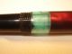 Markant 140 Rot Kolbenfüller Zelluloid Damenfüller Fountainpen Antike Bürotechnik Bild 4