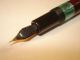 Markant 140 Rot Kolbenfüller Zelluloid Damenfüller Fountainpen Antike Bürotechnik Bild 5