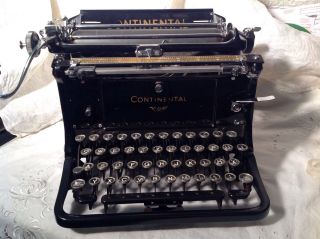 Continental Schreibmaschine Wanderer Werke Bauj.  4/35rka Bild