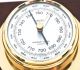 Alte Maritime Wetterstation Mit Schiffsbarometer,  Hygrometer & Thermometer Wettergeräte Bild 1