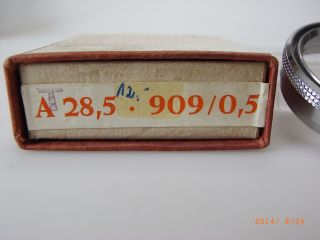 Carl Zeiss Ikon Proxar F= 0,  5m 28,  5a - 909 - Made In Germany - Mit Schachtel Bild