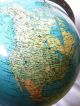Großer Alter Jro Wechselbild Globus Erdkugel Globe Mit Holz - Fuss Beleuchtet 30cm Wissenschaftliche Instrumente Bild 7