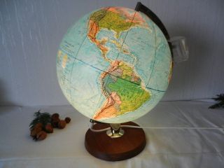 Alter Leuchtglobus - Globus Bild