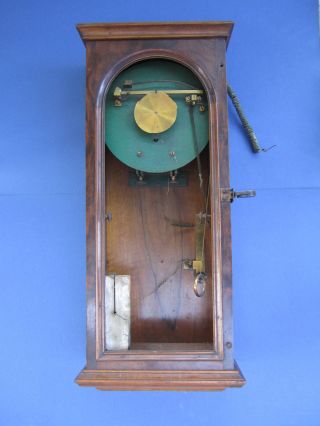 Eisenbahn Post Telegraph Nadeltelegraph Signaleinrichtung Morsetaste Wandgerät Bild