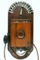Telefon Wandapparat Linienapparat Vermittlung 1900 Telefono Telephone Antik Antike Bürotechnik Bild 1