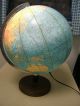 Globus Holzfuß Licht Lampe Leuchtglobus Jro Erde Weltkugel Erdglobus Erdball Wissenschaftliche Instrumente Bild 3