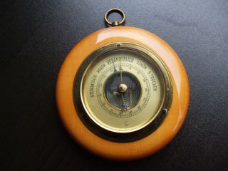 Altes Lufft Barometer Nr.  5250 Wetterstation Art Deco Bild