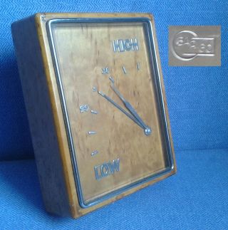 Uraltes Barigo Barometer Echtes Holz,  Chrom,  Echtglas; Skala Inch,  England Bild