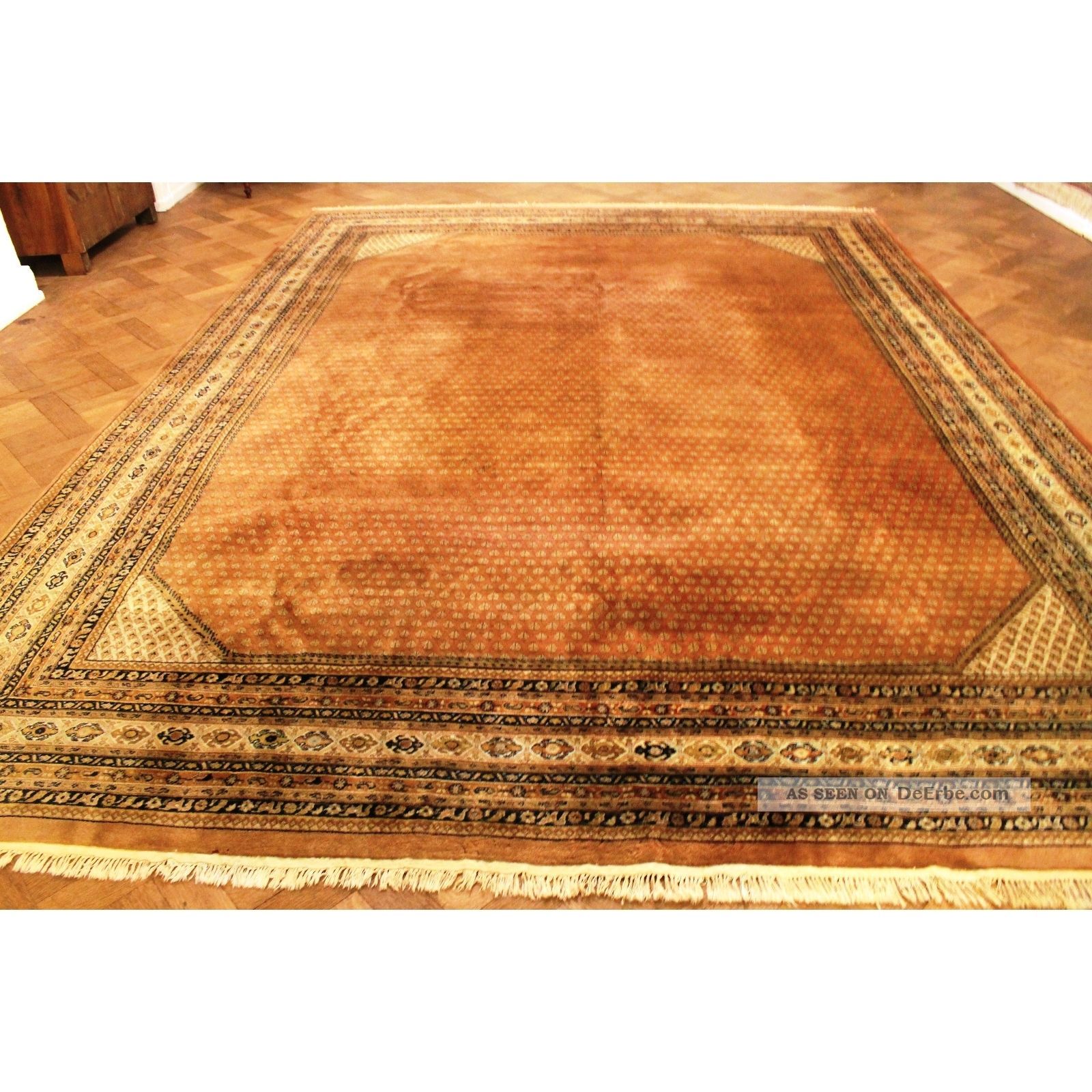 Prachtvoller Handgeknüpfter Orient Palast Teppich Sa Rug Mir 300x400cm Carpet Teppiche & Flachgewebe Bild