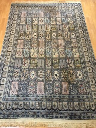 Orientteppich,  Teppich,  Rug,  Kashmir Mit Seide 282x185 Bild