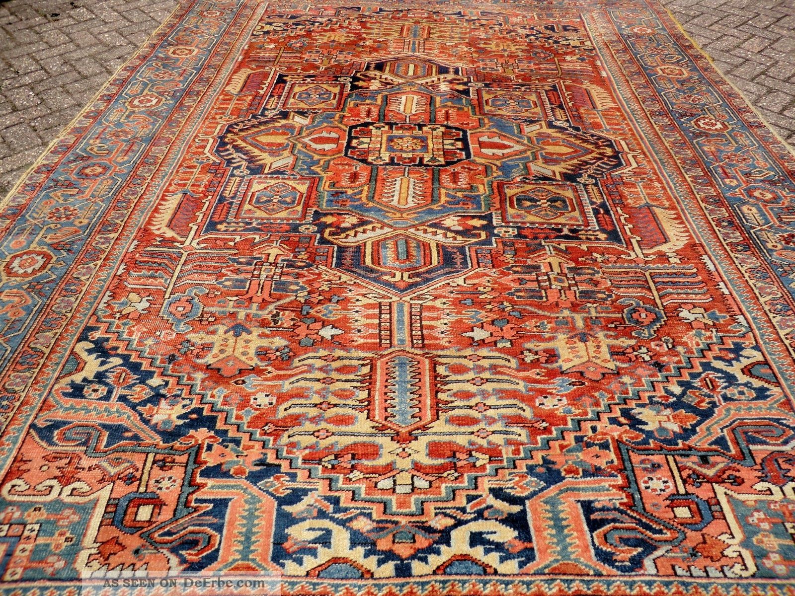 Antiker Orientteppich (perserteppich) H - Er - I Teppiche & Flachgewebe Bild