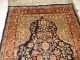 Alter Handgeknüpfter Wand Seiden Teppich Orient Perser Teppich 100x72 Cm Top Teppiche & Flachgewebe Bild 3